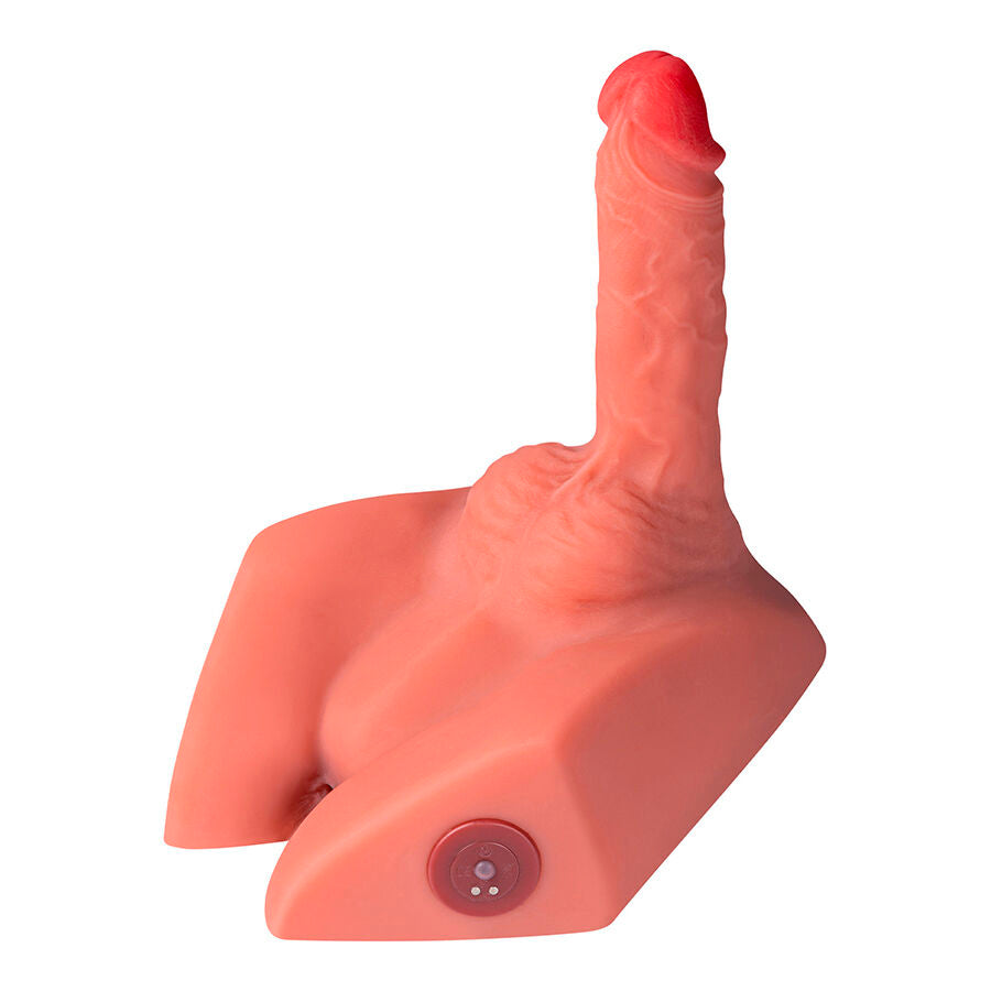 Xise - Michael Realistischer Dildo und Anusmasturbator mit Stossfunktion, 15 cm