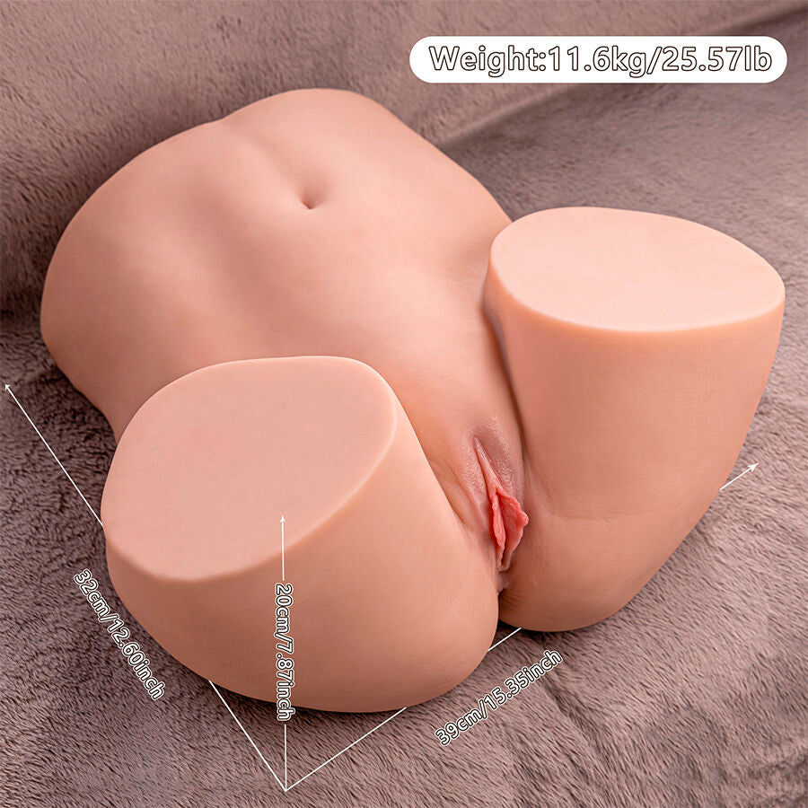 Xise - Ethel Realistischer Vagina-Masturbator mit Mehreren Vibrationspositionen