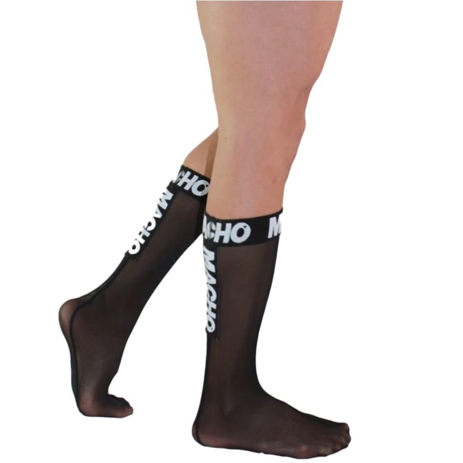 Macho - Dünne Socken Einheitsgrösse Schwarz