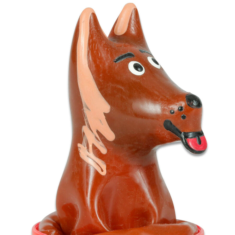 Condomerie - Handbemalte Neuheitskondome mit Hund