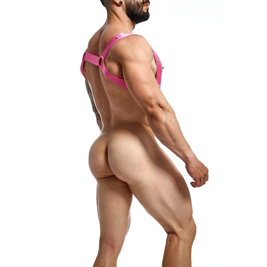 Mob - Dngeon Pink Gerades Harness, Eine Grösse