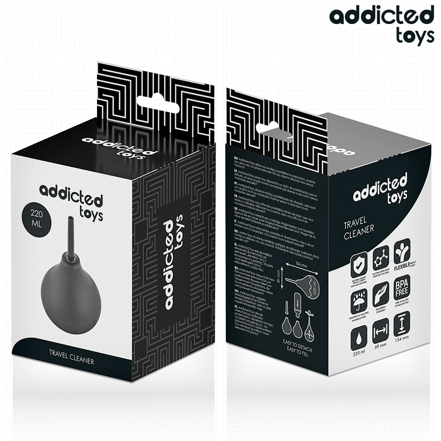 Addicted Toys - Reise-Analreiniger Grösse L 220 ml