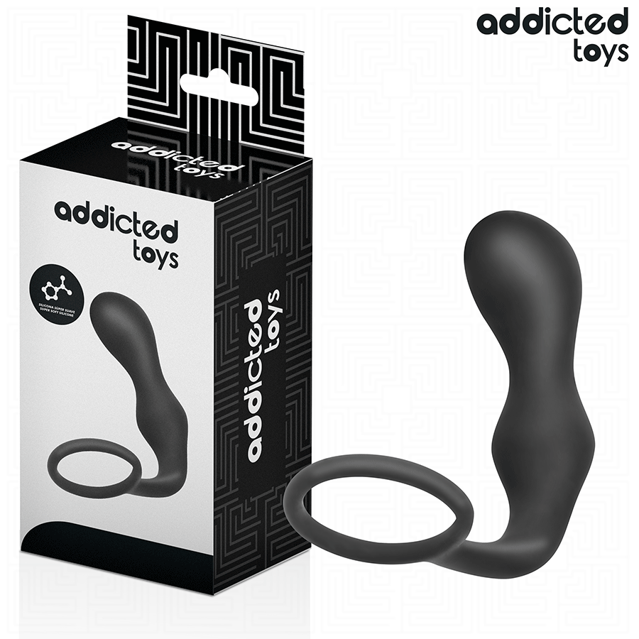Addicted Toys - Analplug mit Ring Modell 3