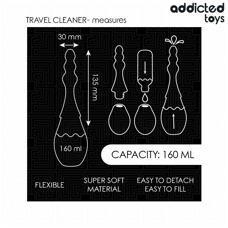 Addicted Toys - Reisereiniger Modell 4