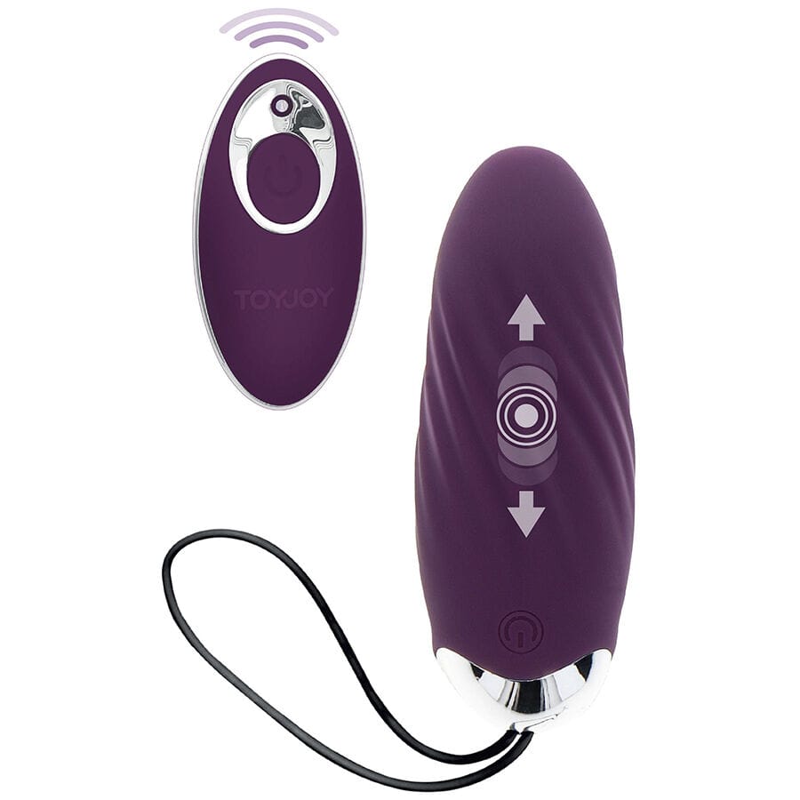 Vibrator Happiness Knock Knock Eggstavagant Fernbedienung Lila 8,9 x 3,3 cm