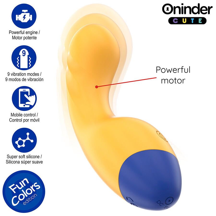 Oninder Cute - Love Buddy Master g-Spot Vibrator - Kostenlose Weltweite App