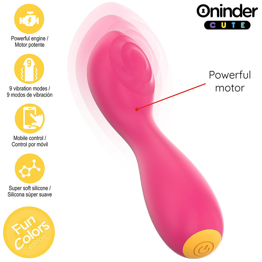 Oninder Cute - Love Buddy Master g-Spot Vibrator - Kostenlose Weltweite App