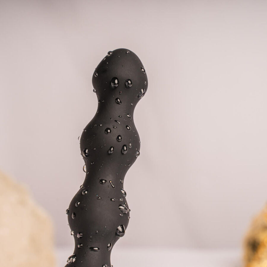 Rocks-Off - Petite Sensations Pearls Anal Plug Vibrator Schwarz