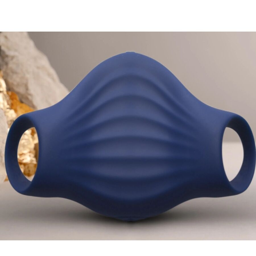 Rocks-Off - Palmblauer Flexibler Vibrator-Masturbator