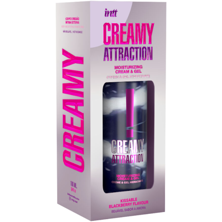 Intt Releases - Kissable Creme und Gel mit Brombeergeschmack 100 ml