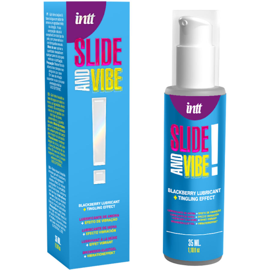 Intt Releases - Küssbares Vibrierendes Gleitmittel auf Wasserbasis 35 ml