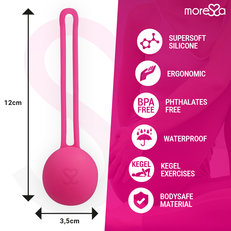 Moressa - Osian One Premium Silikon Rosa