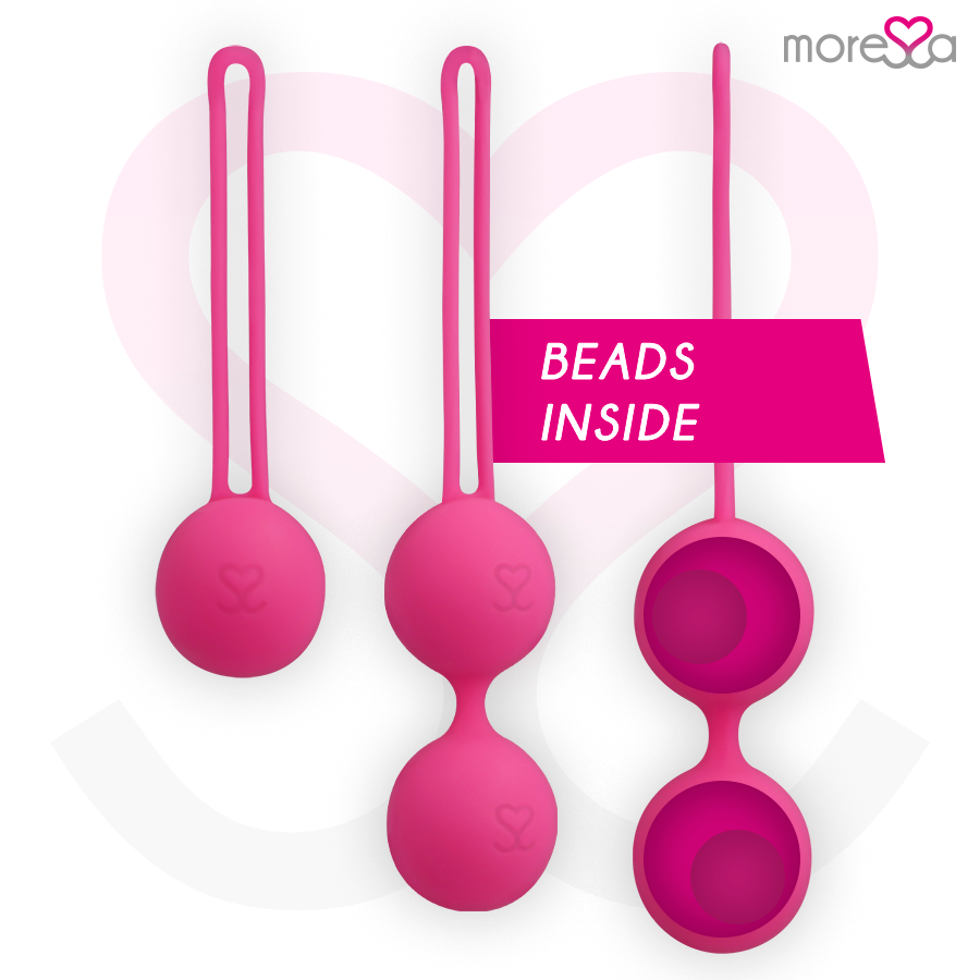 Moressa - Osian Set Premium Silikon Rosa (Osian One - 51 g | Osian Two - 101 g | Osian Three 85 g)