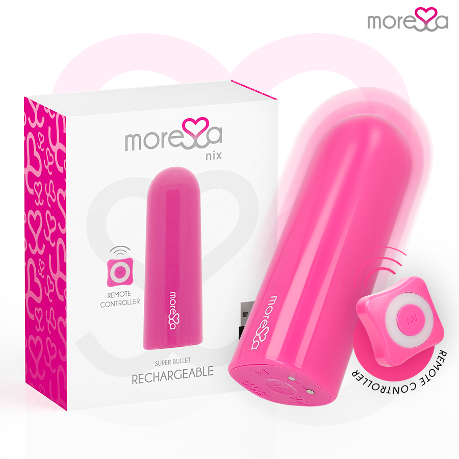 Nix Vibrator mit Fernbedienung Rosa
