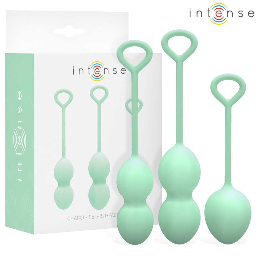 Intense - Charli Kegel Ball Kit Hellgrün