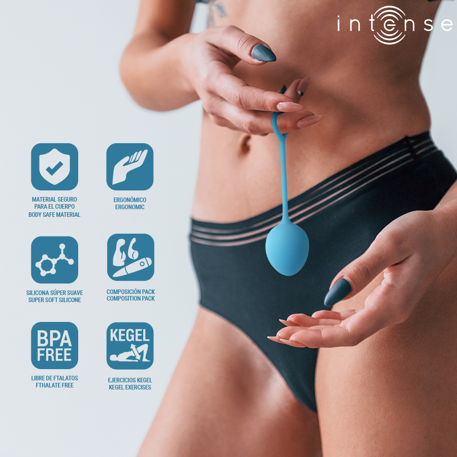 Intense - Charli Kegel Ball Kit Blau