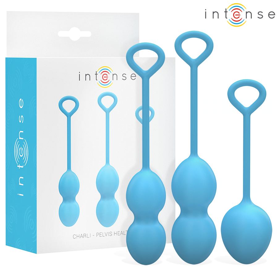 Intense - Charli Kegel Ball Kit Blau