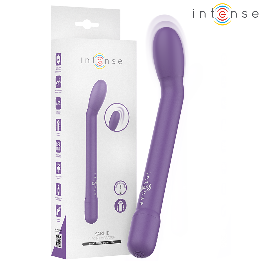 Intense - Karlie Wiederaufladbarer g-Spot-Stimulator Lila