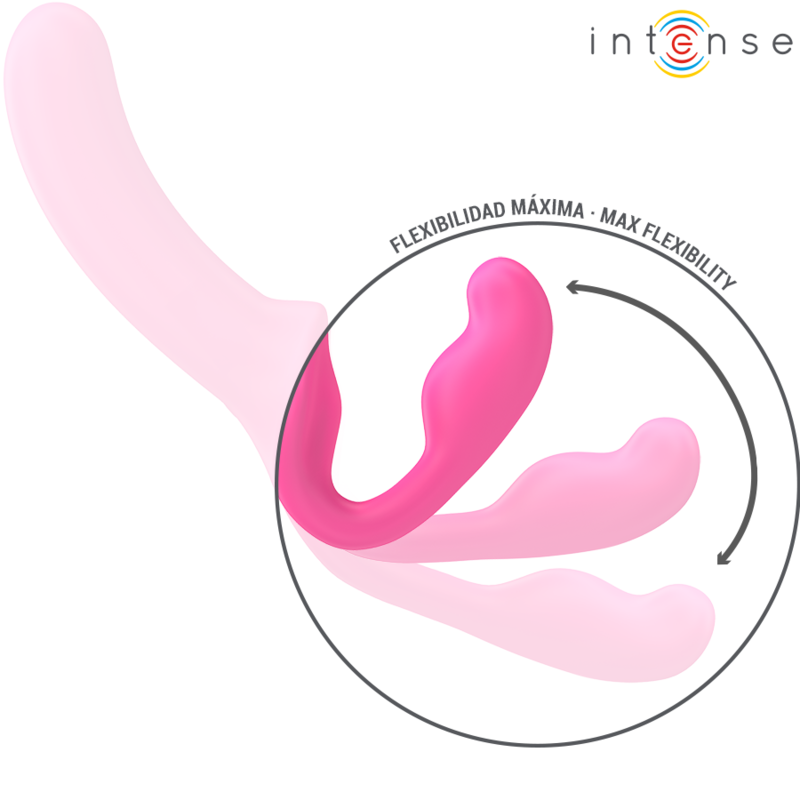 Intense - Amy Doppelvibrator 20 cm Rosa Fernbedienung