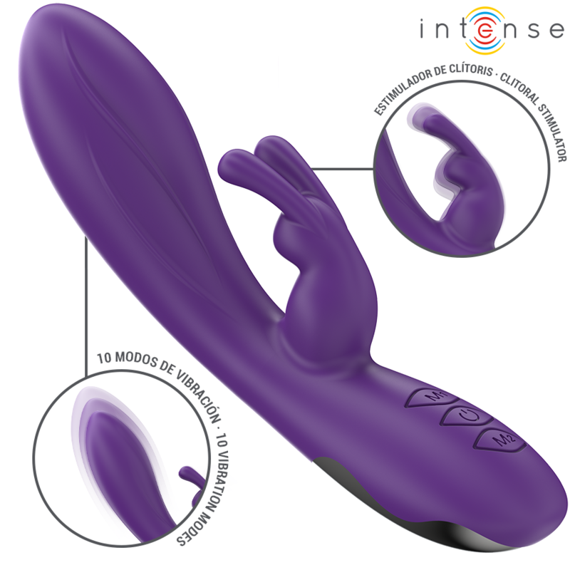 Intense - Randall Rabbit Vibrator 10 Vibrationen Lila