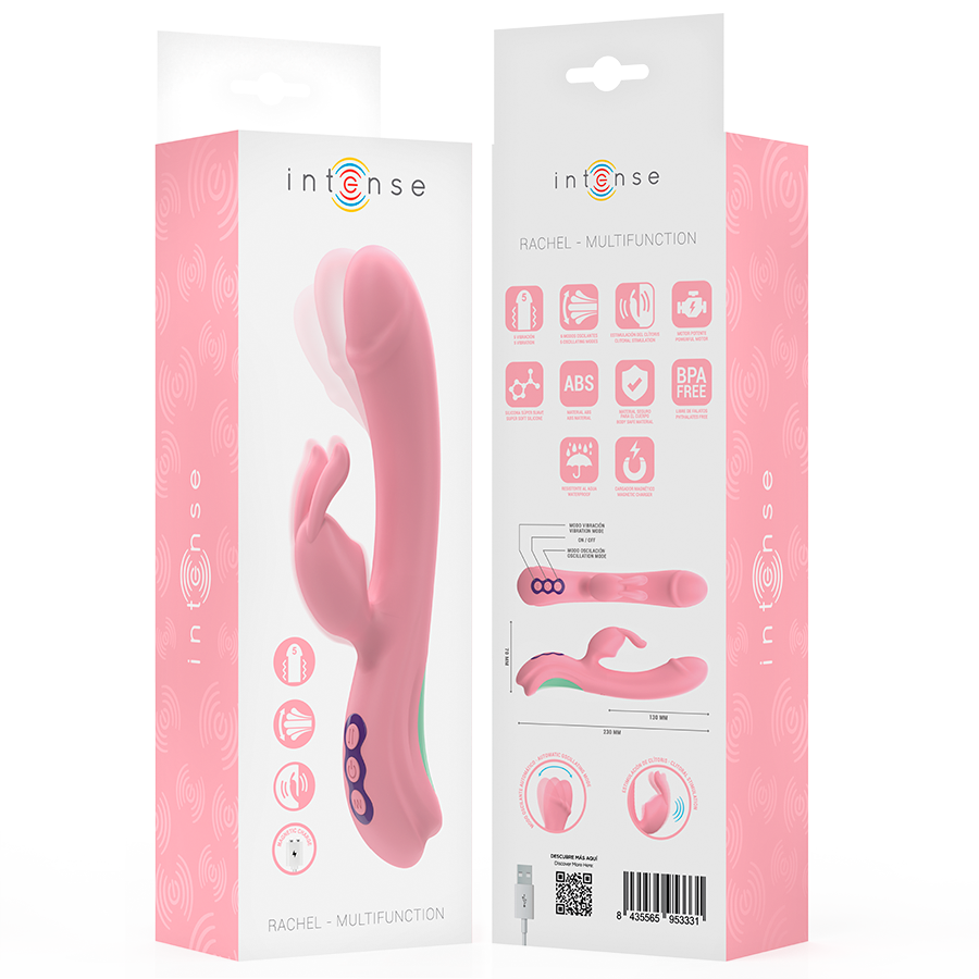 Intense - Rachel Rabbit Vibrator 5 Vibrationen Rosa