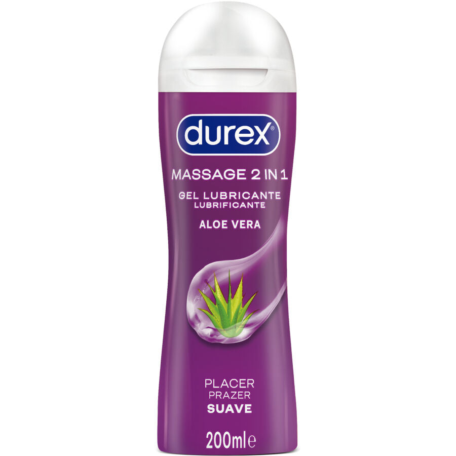 Durex - Weiches Aloe Vera Massage-Gleitgel 200 ml
