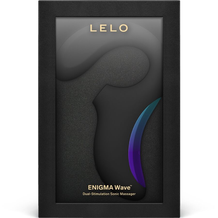 Lelo - Enigma Wave Dreifach-Vibrationsmassagegerät Schwarz
