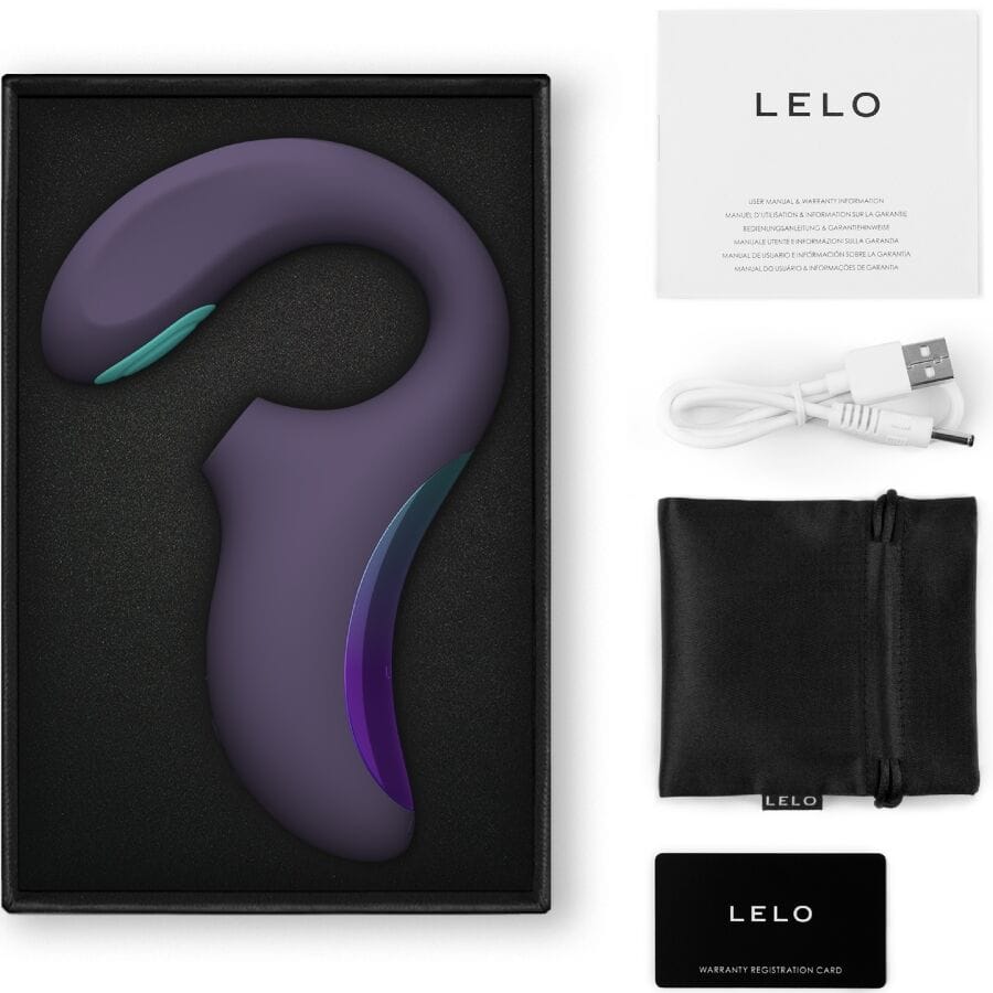 Lelo - Enigma Doppel-Schallvibrator Point g Cyber Purple