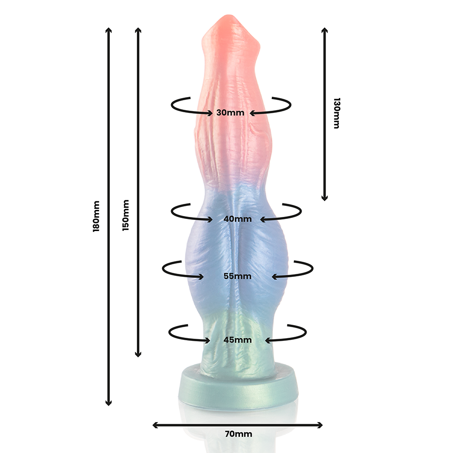 Epic - Arion Dildo Symphony of Pleasure Wiederaufladbare Fernbedienung