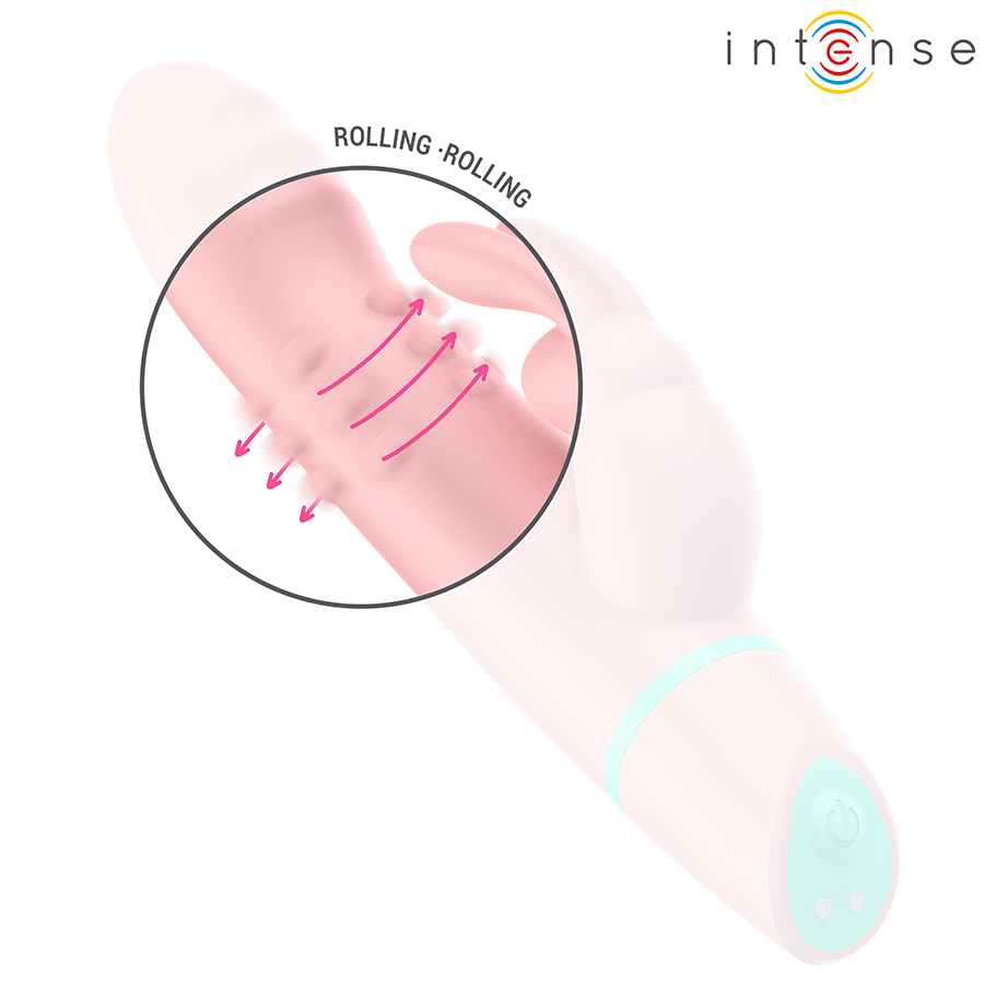 Intense - Alvin Kaninchenstimulator & Rollvibrator + Oszillierend