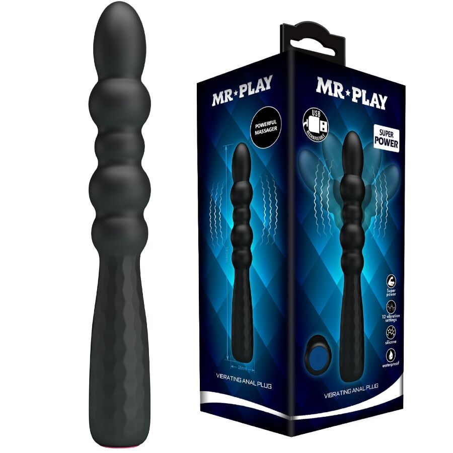Mr Play - Flexibler Vibrierender Analplug