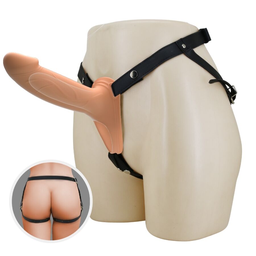 Pretty Love - Landon Vibrations-Strap-On für Hellhaut
