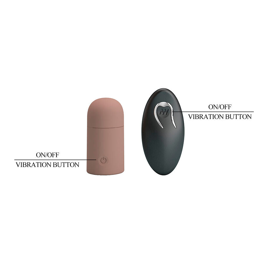 Pretty Love – Strukturierte Penishülle mit Vibration und Fernbedienung