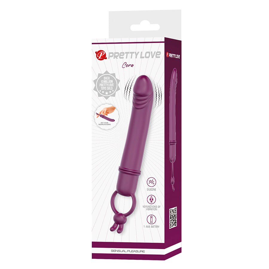 Pretty Love - Cora Vibrator Penisform mit Widerstandsring