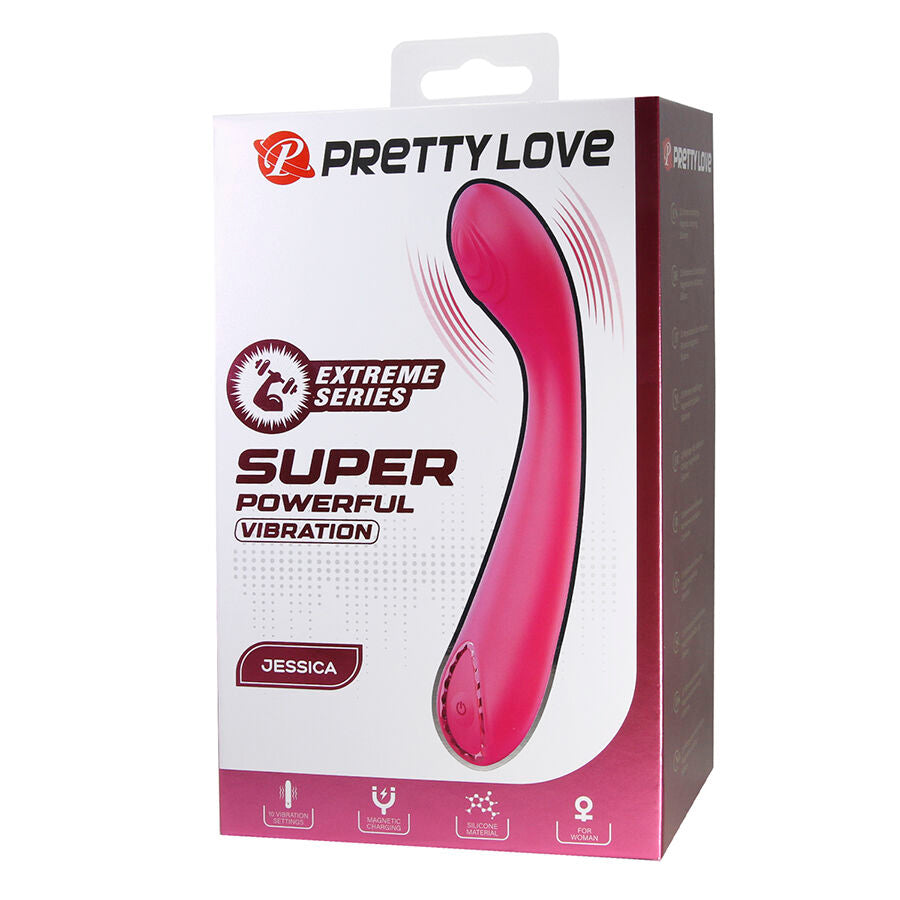 Pretty Love - Jessica Hochleistungs-Vibrator in Pink