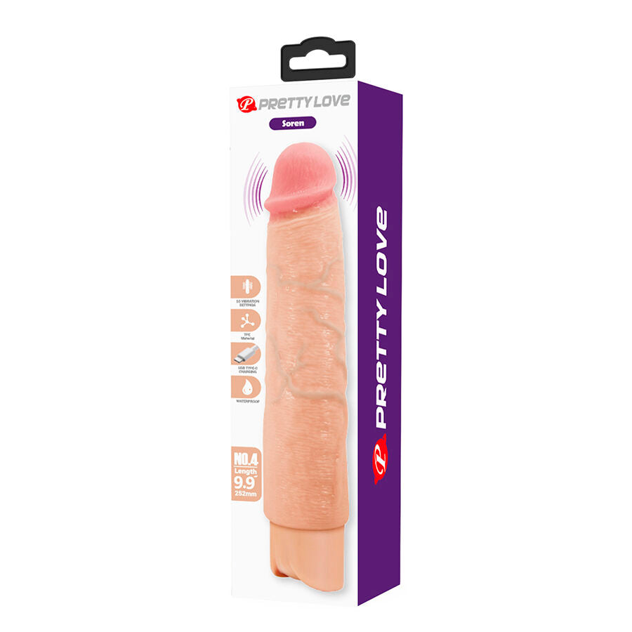 Pretty Love - Soren Flexibler Realistischer Vibrator