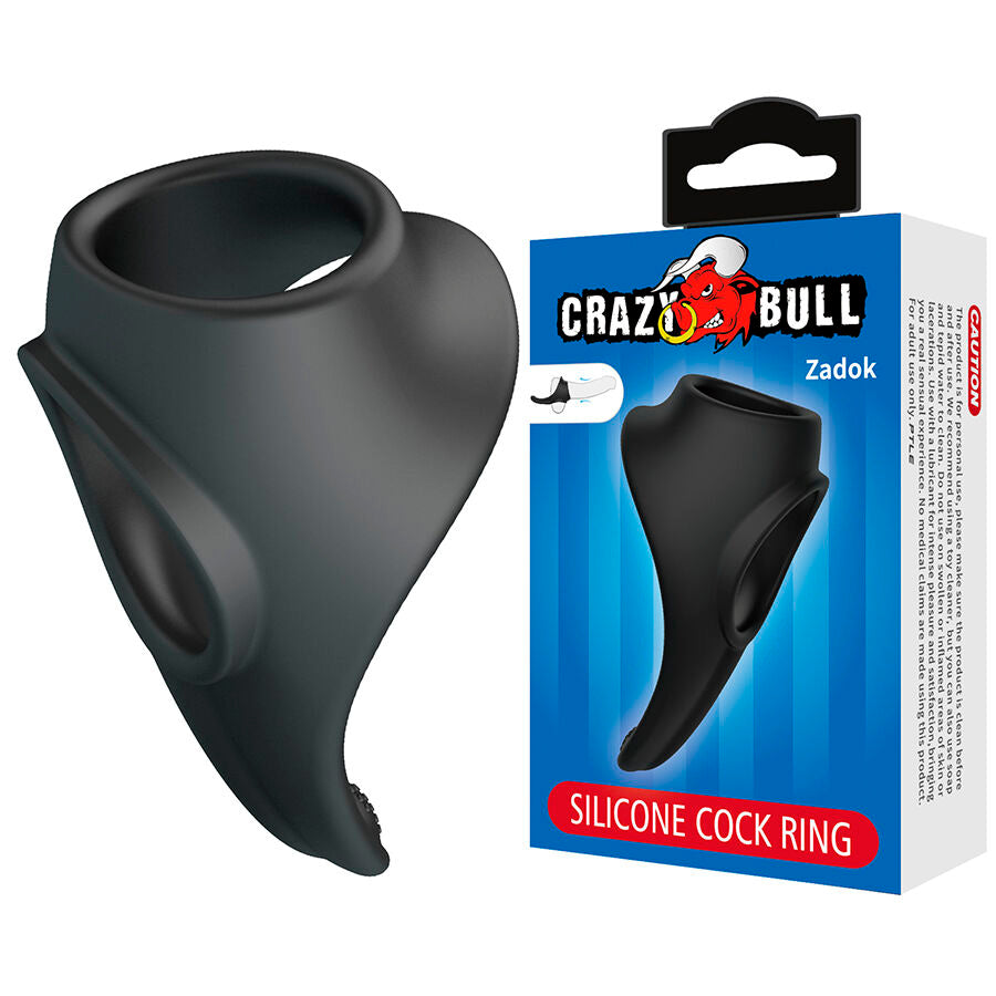 Crazy Bull - Zadok Ergonomischer Ring mit Perinealstimulator