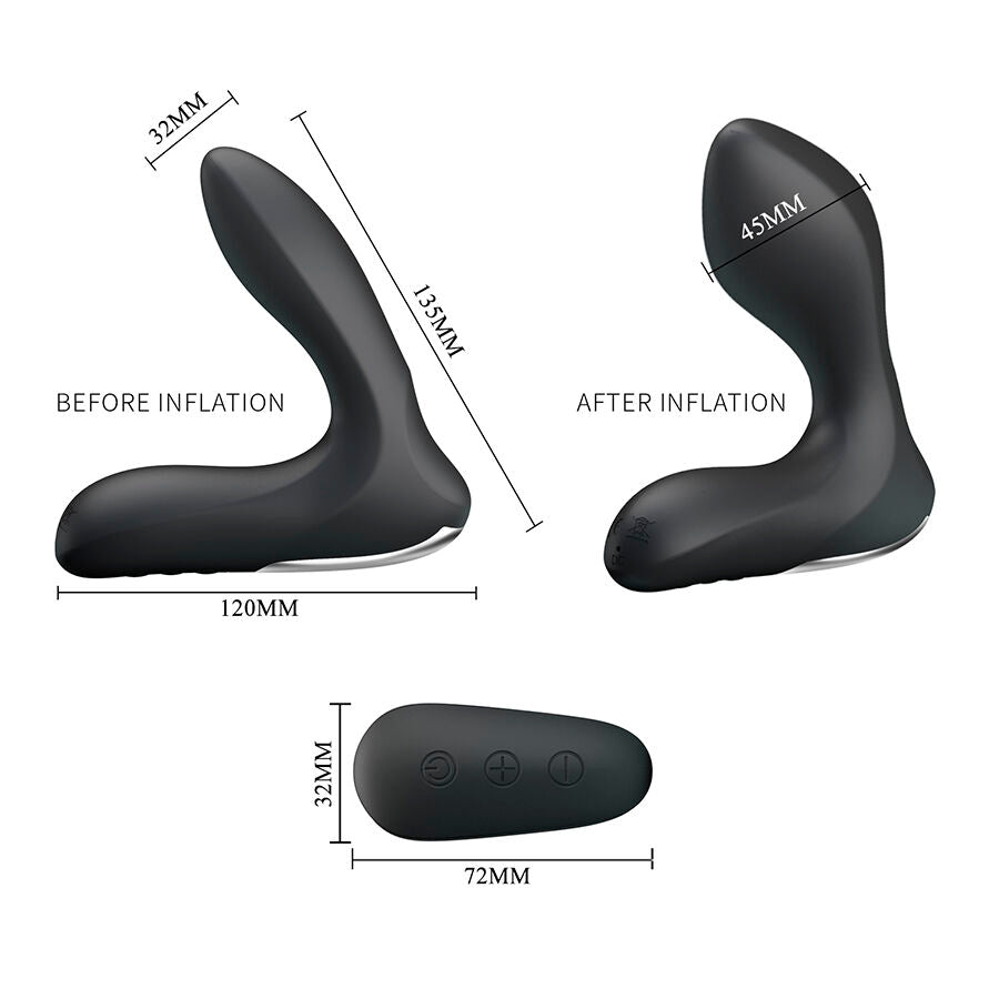 Mr Play - Prostata-Massagegerät mit Vibrationsfernbedienung