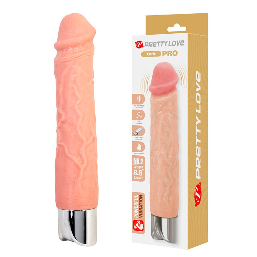 Realistischer Vibrator Osric Pro Flexibler