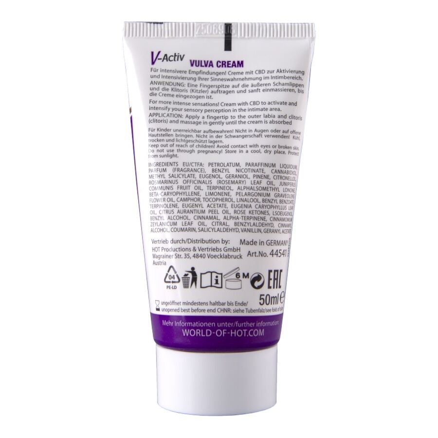 Heiss - Vulva-Creme mit Cbd 50 ml
