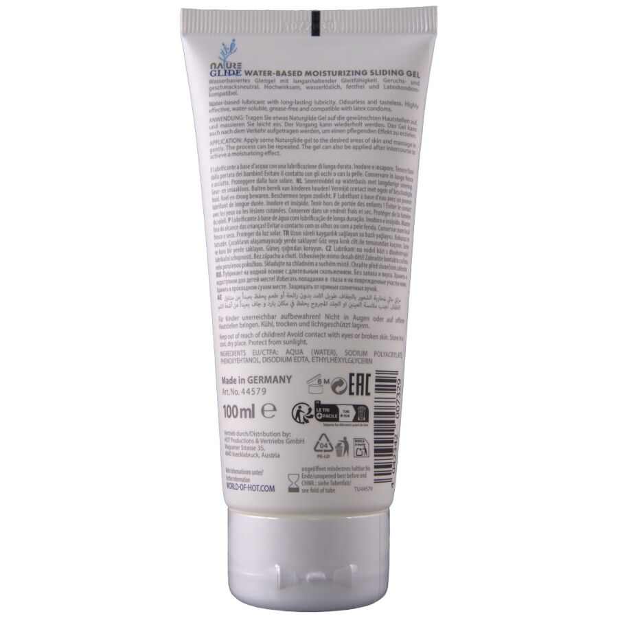 Hot - Nature Glide Gleitmittel auf Wasserbasis 100 ml
