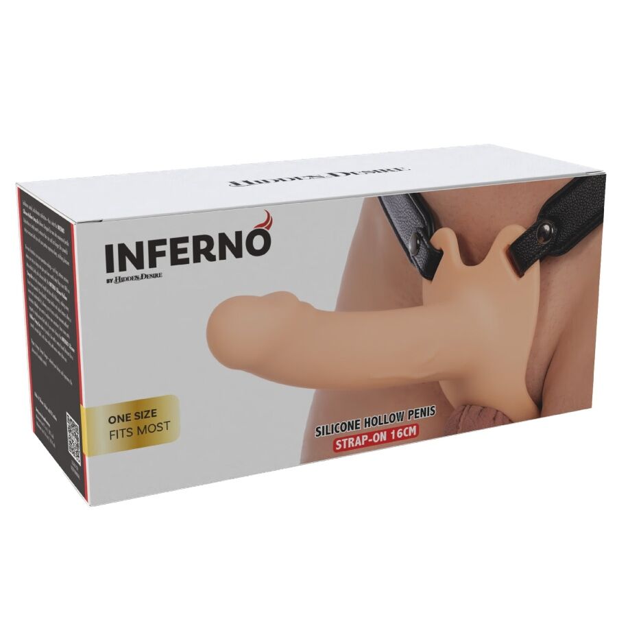 Hidden Desire - Inferno Penis-Sleeve-Strap-On 16 cm