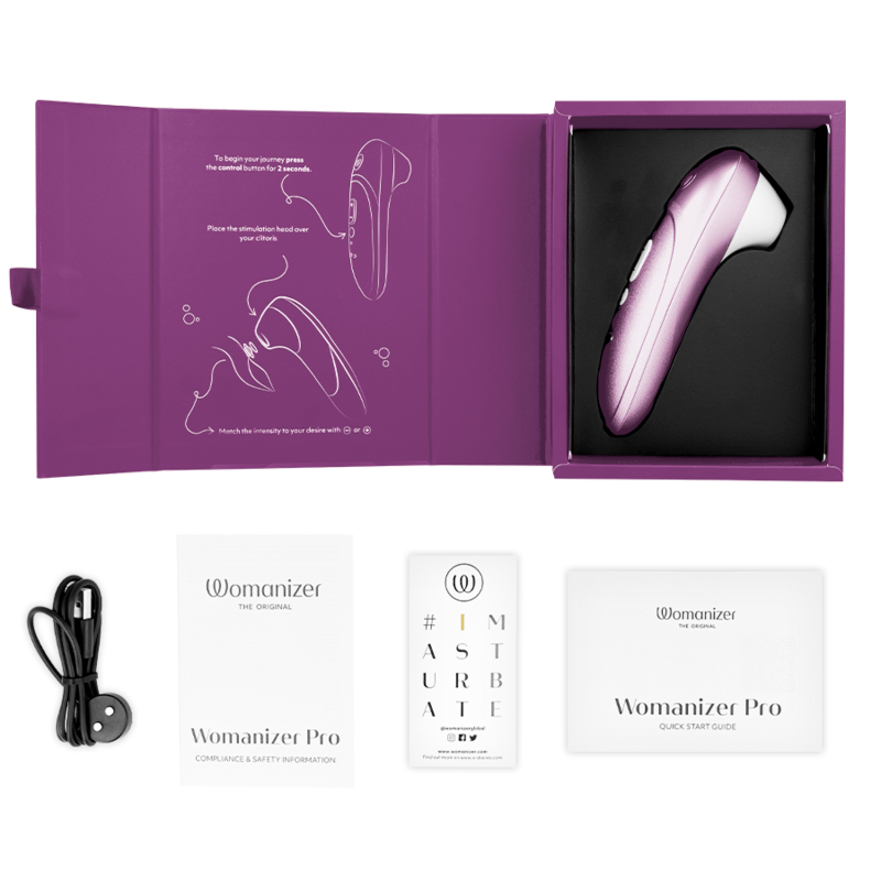 Womanizer - Pro Vibrant Klitoralstimulator Lilac