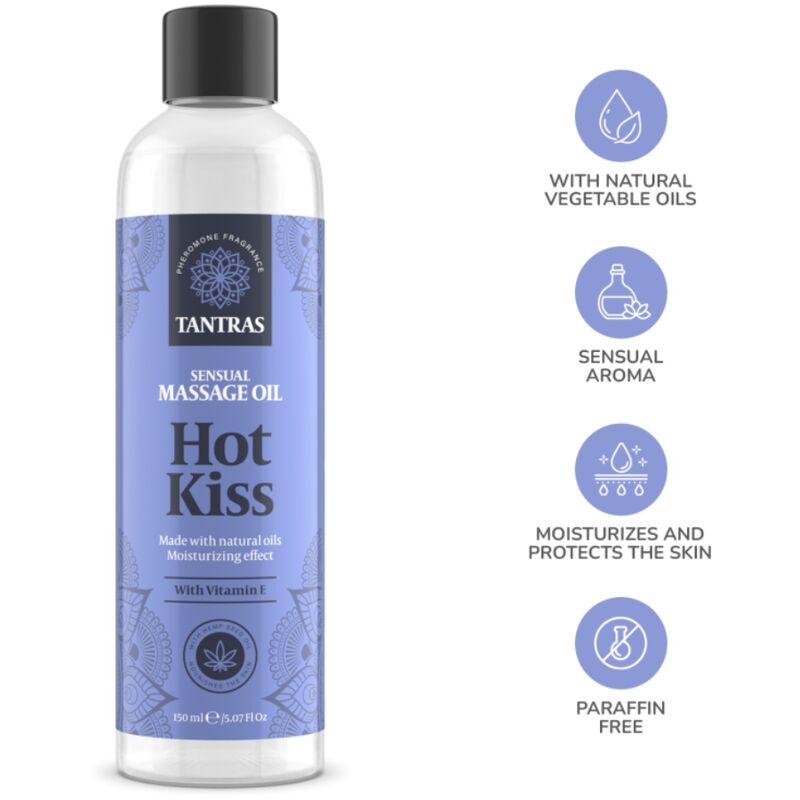 Intimateline – Tantras Love Oil Hot Kiss Massageöl 150 ml