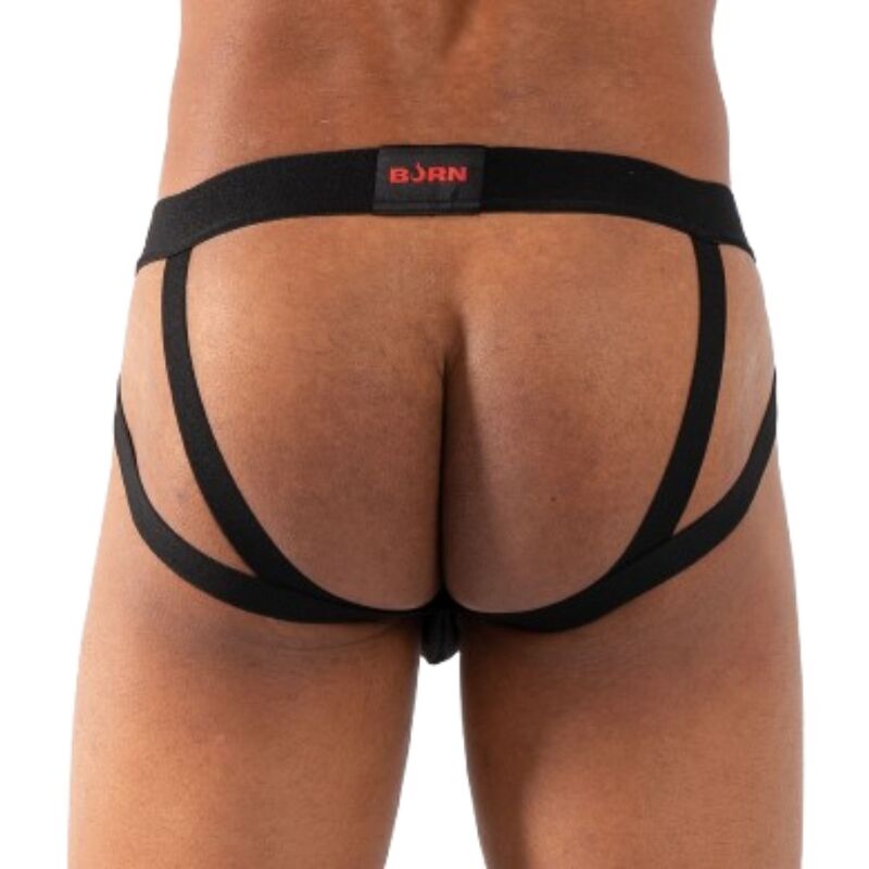 Herren-Dessous Jockstrap Double Schwarz S