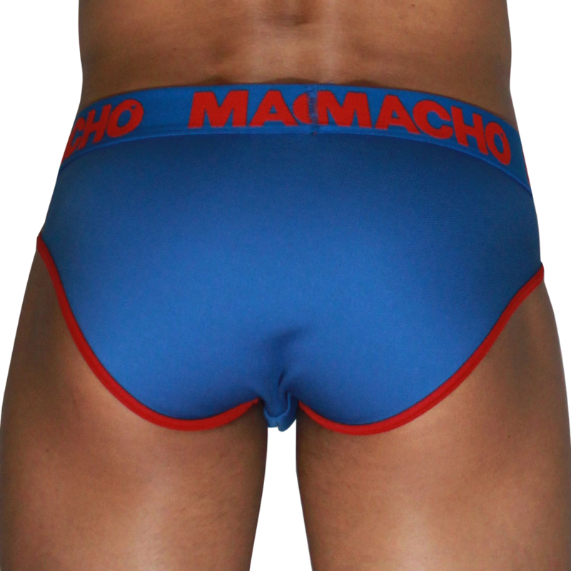 MACHO - MCH005 CLASSIC SLIP BLAU + ROT S