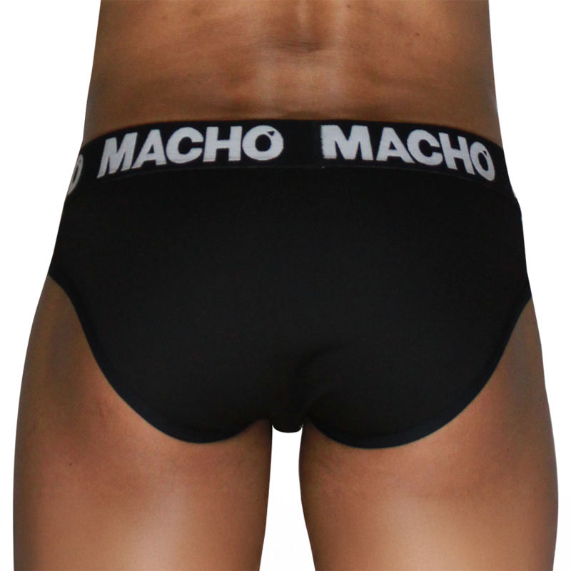 MACHO - MCH007 CLASSIC SLIP SCHWARZ + SCHWARZ M