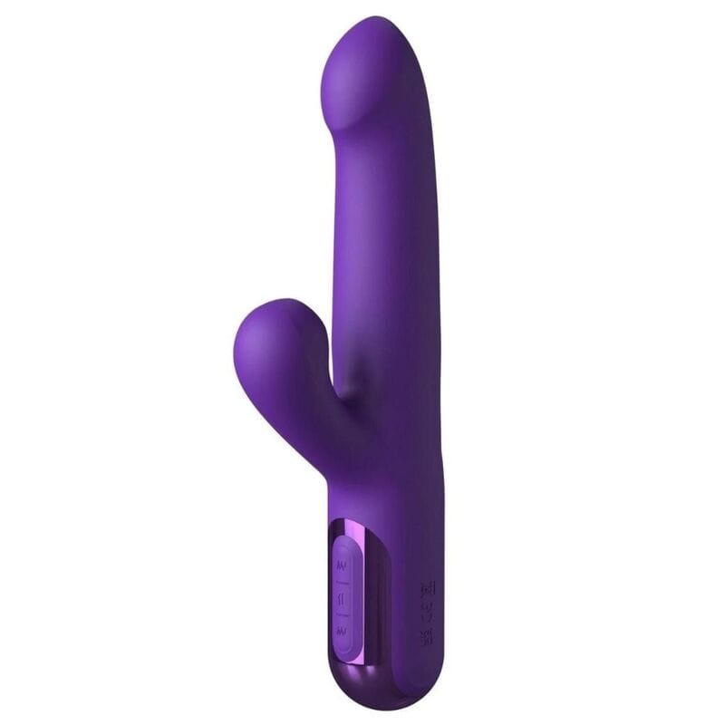 Vibrator Super Sonix Thruster Rabbit mit Stoßfunktion Lila – Ansicht 3