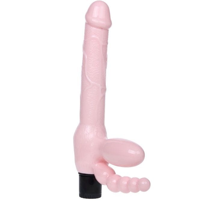Baile - Seilloser TPR-Gurt mit Vibration und Analstimulation 25.4 cm