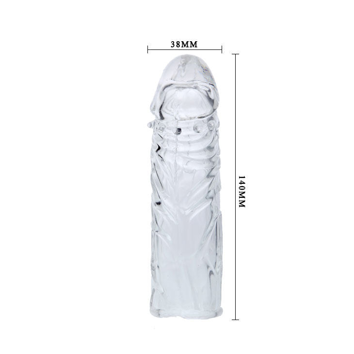 Baile - Transparente Silikonpenishülle 13 cm